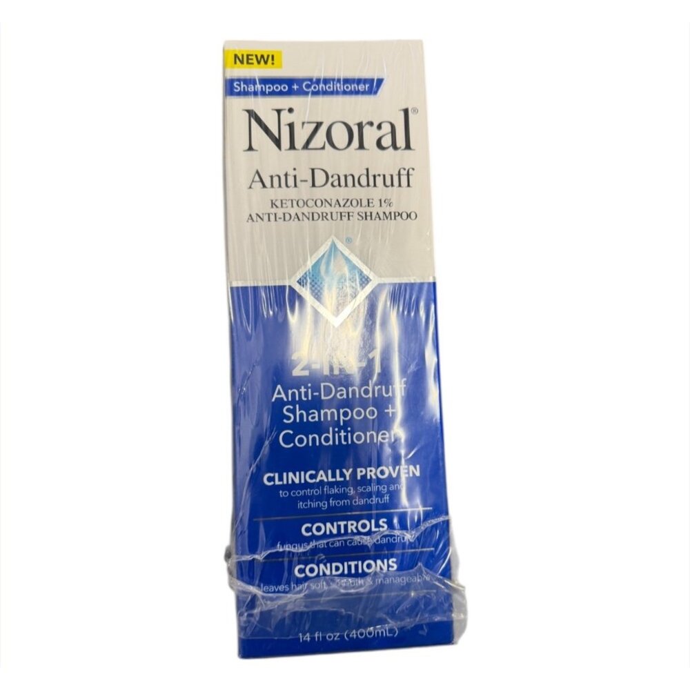 Nizoral®Anti-DandruffKETOCONAZOLE 1%ANTI-DANDRUFF SHAMPOO 14 0z